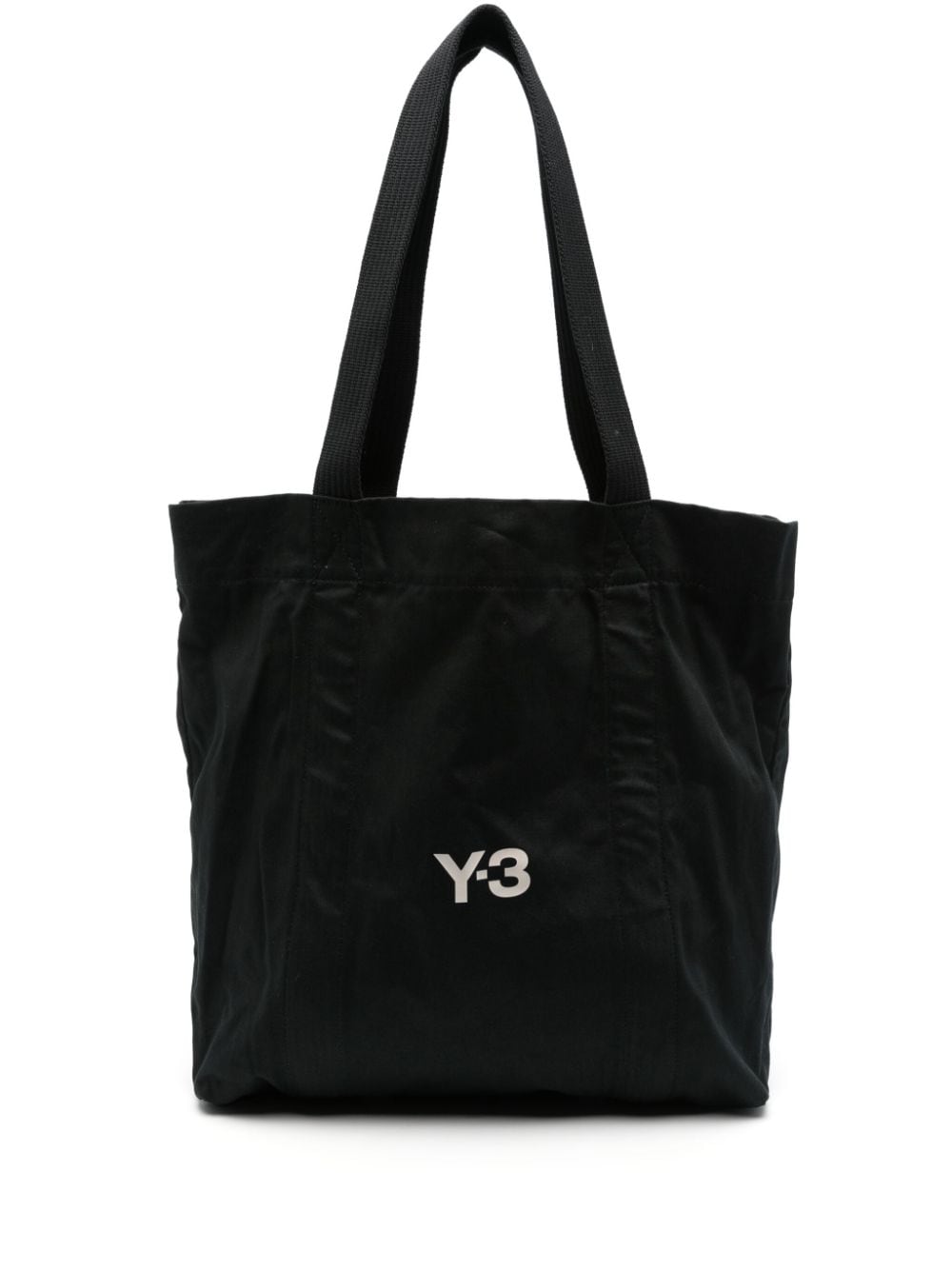 Logo cotton tote