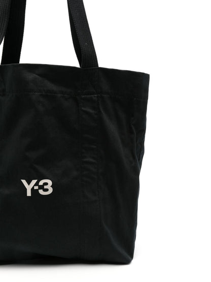 Logo cotton tote