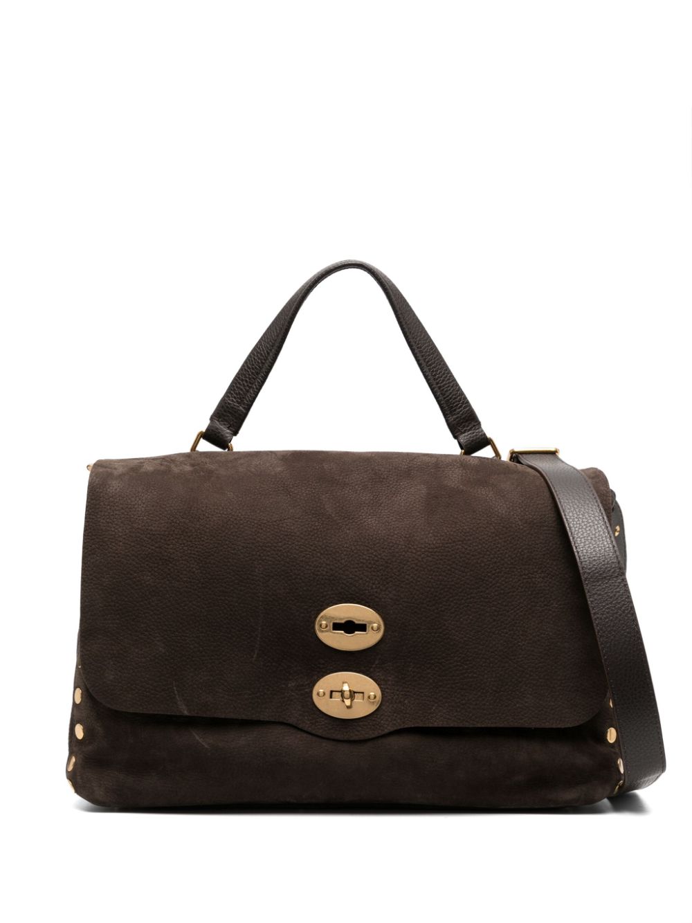 Postina jones medium leather handbag