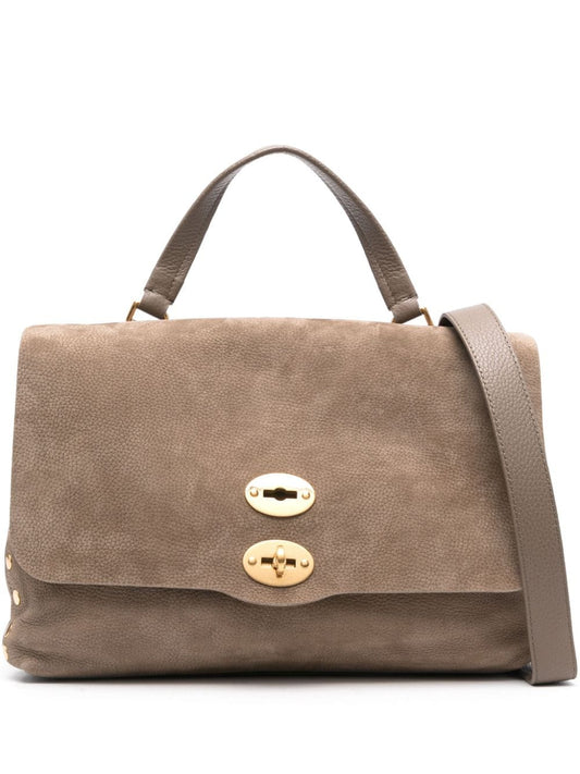 Postina jones medium leather handbag