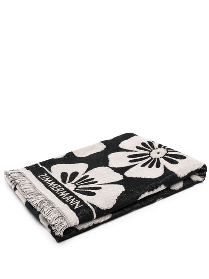 Logo cotton beach towel