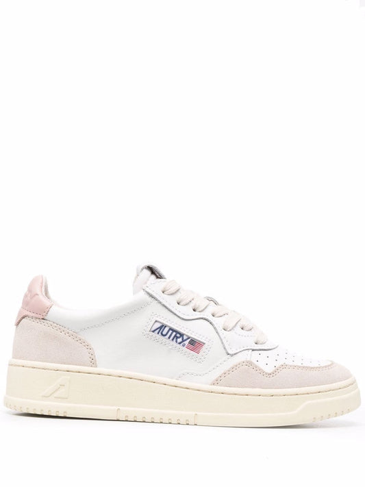 Medialist low leather sneakers