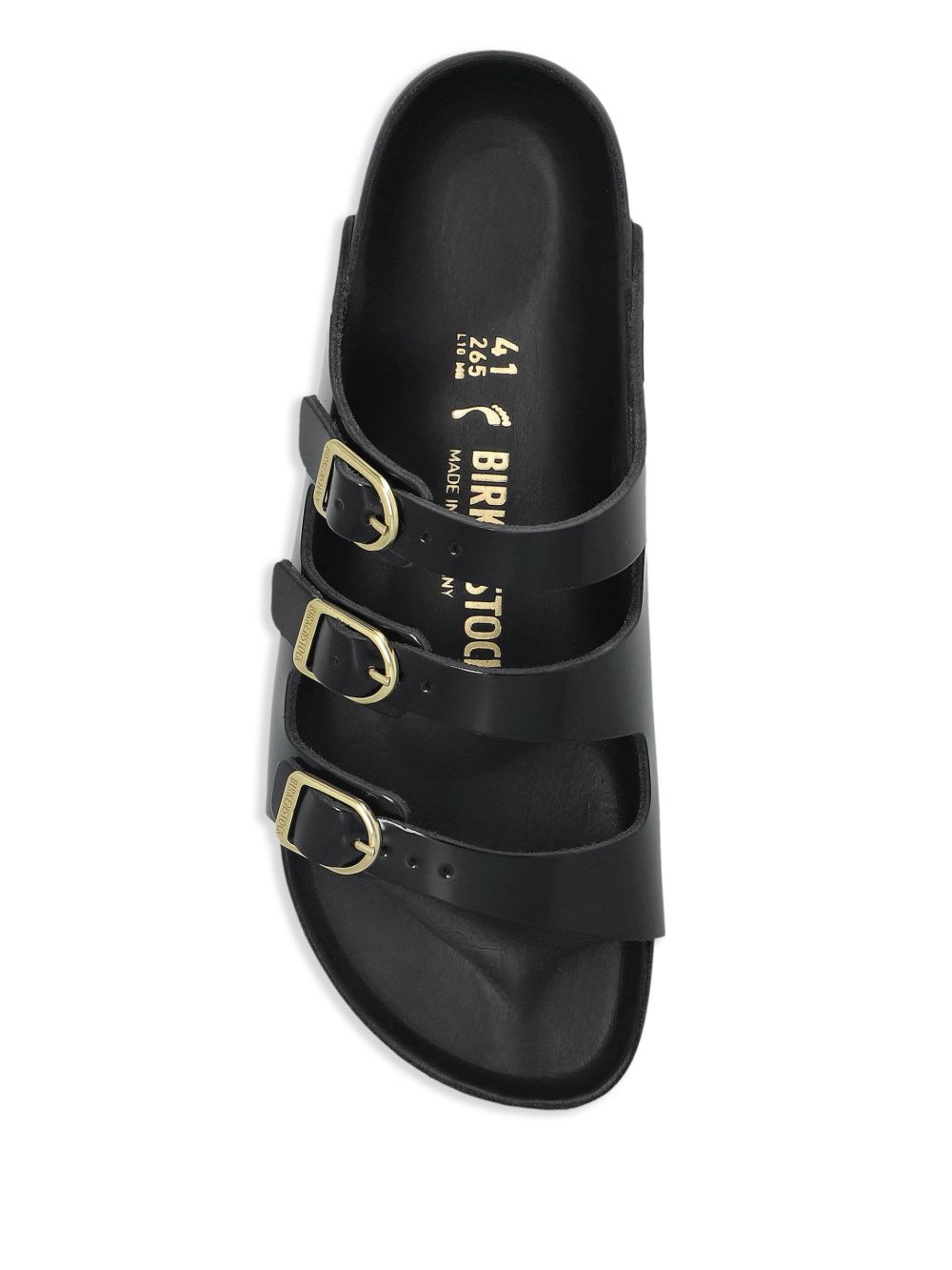 Florida patent leather sandals