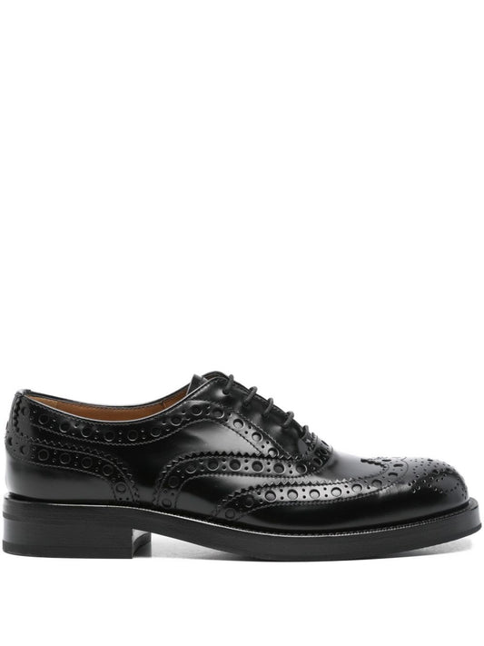 Pilar leather laced shoes