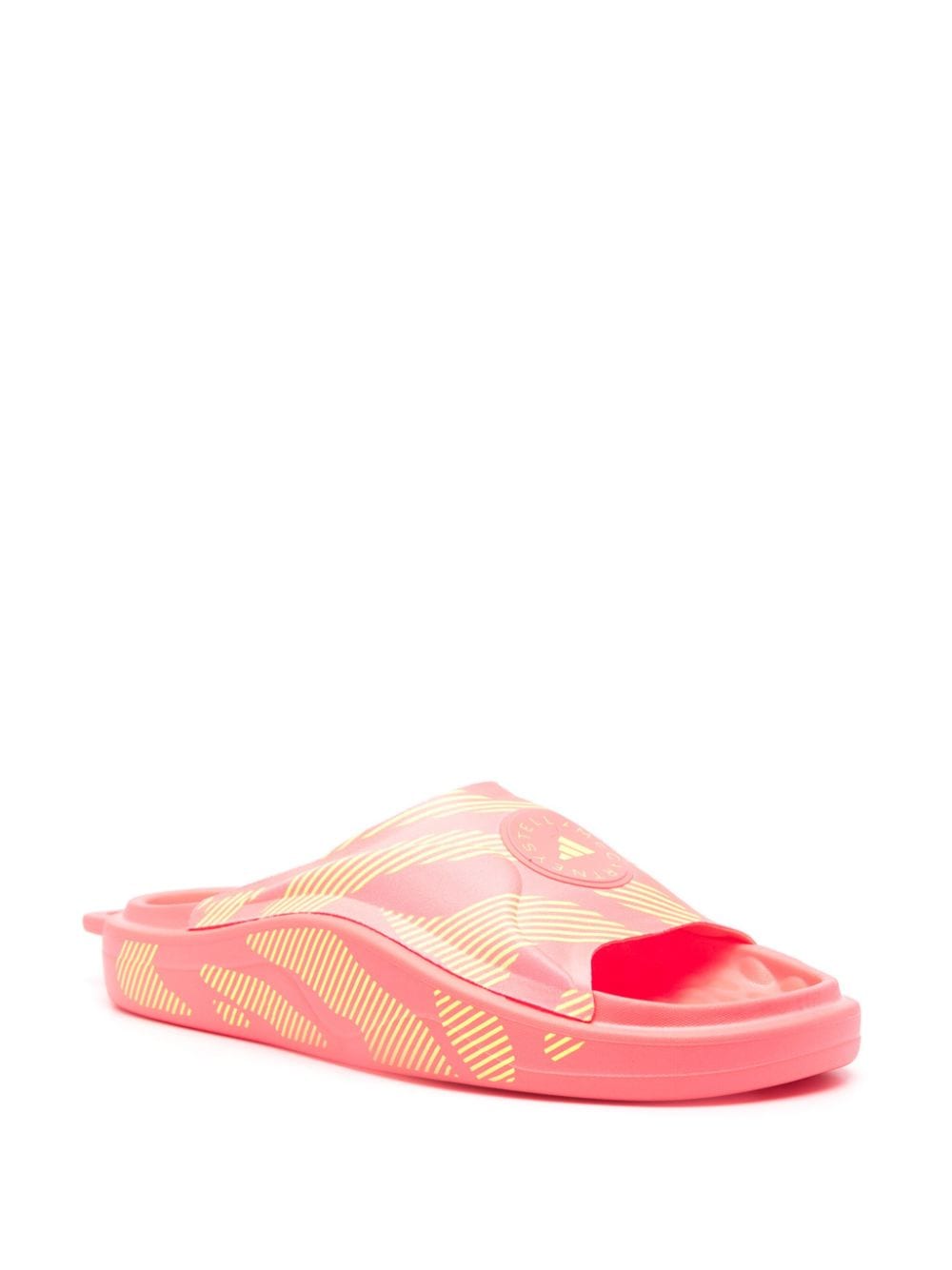 Printed rubber slides