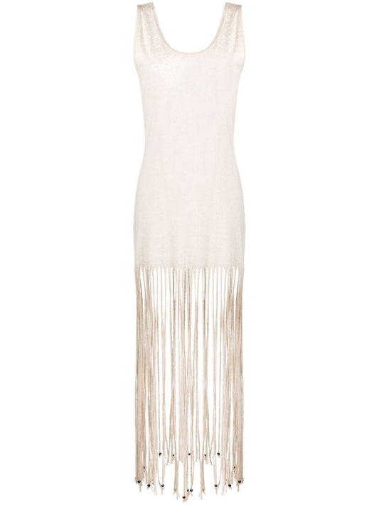 Monsoon fringed dress