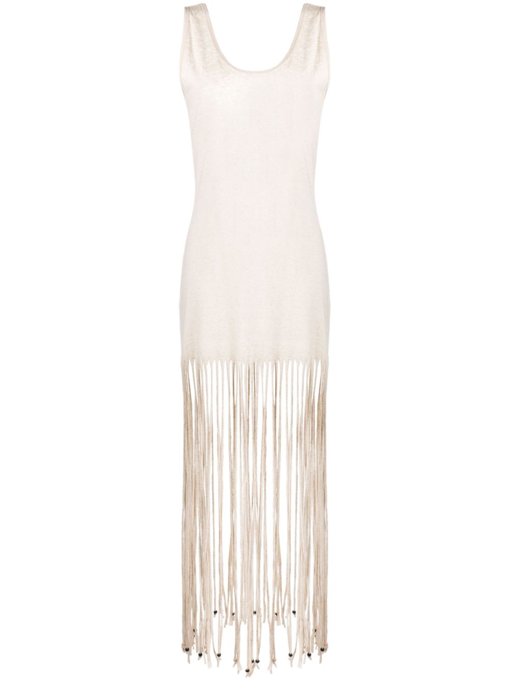 Monsoon fringed dress