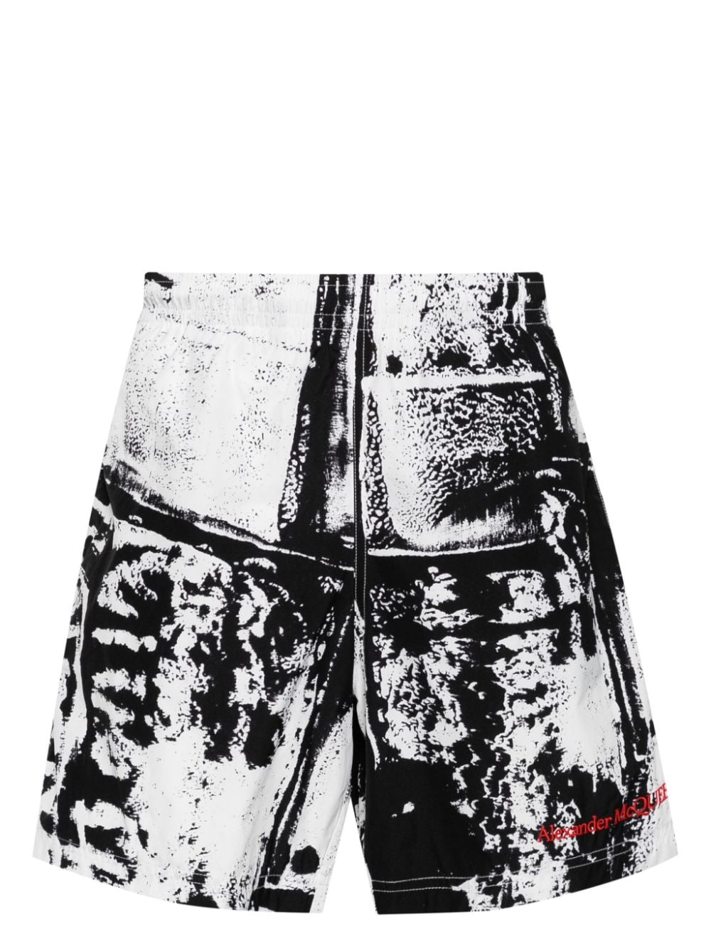 Printed swim shorts