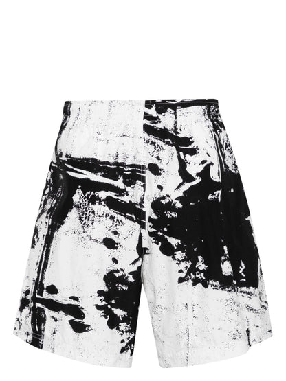 Printed swim shorts