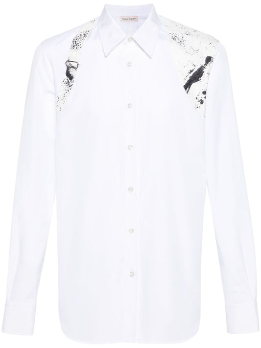 Printed harness shirt