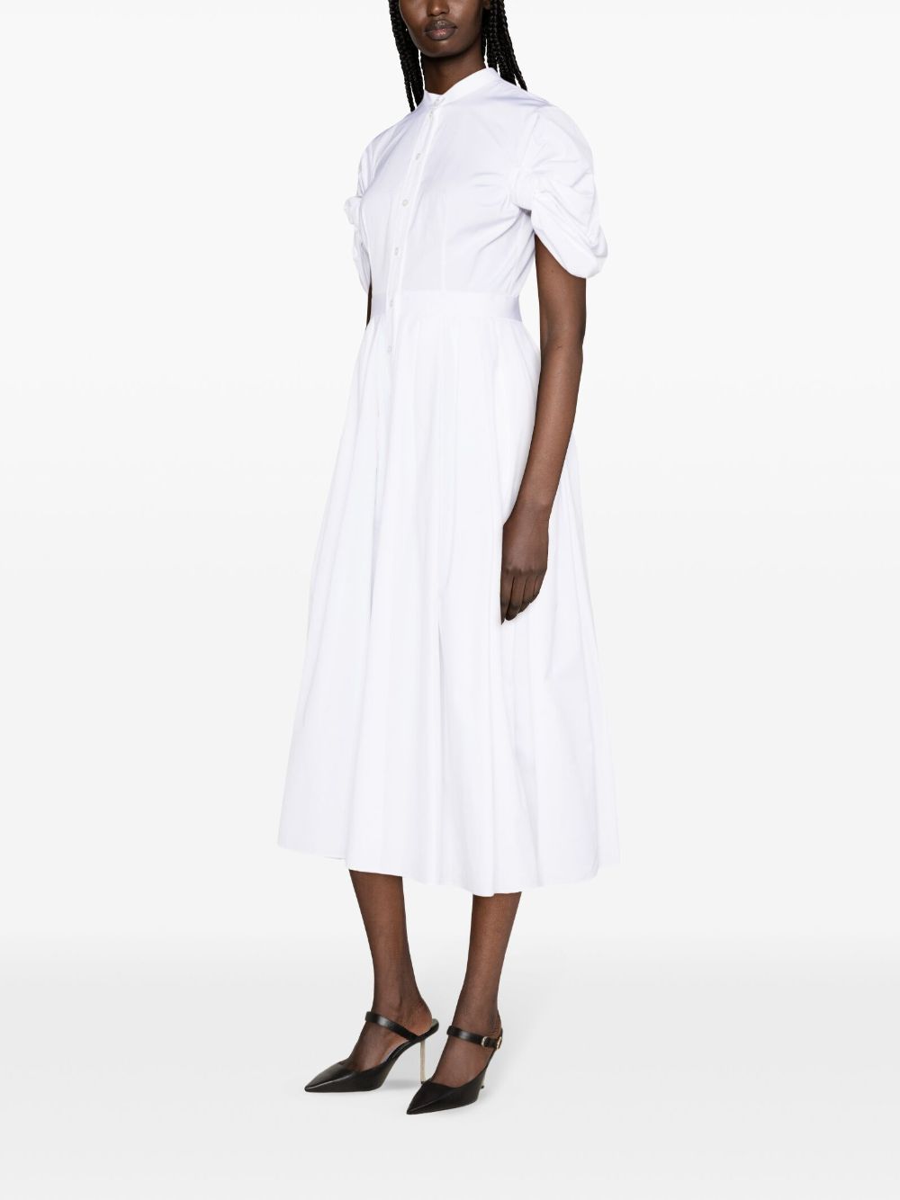 Organic cotton midi dress