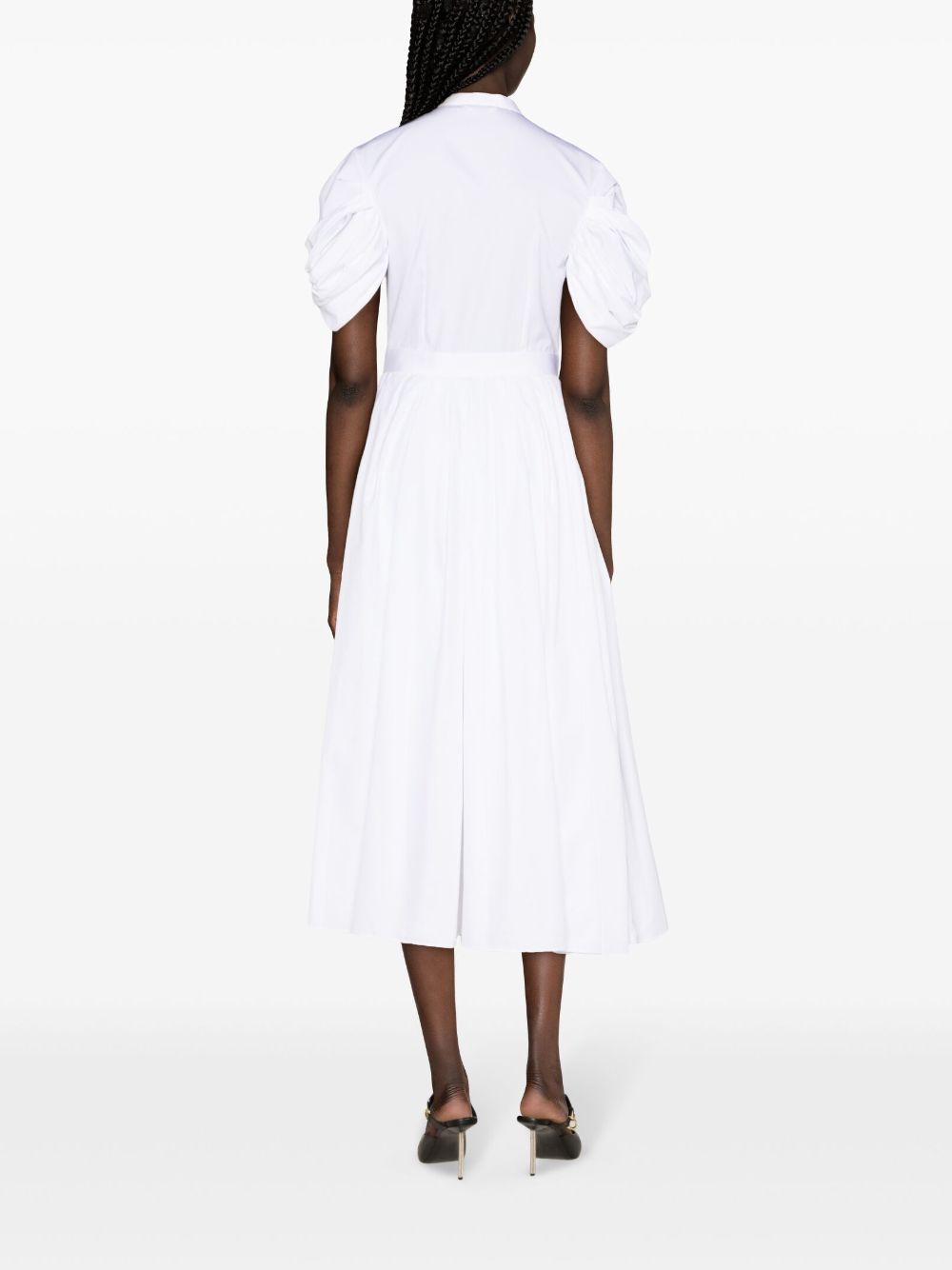 Organic cotton midi dress