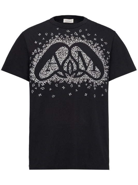 Exploded charm cotton t-shirt