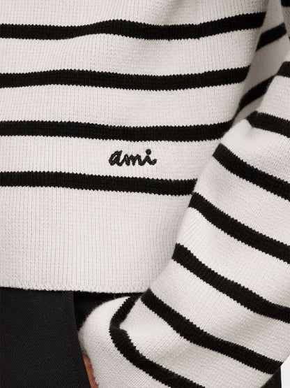 Striped organic cotton sweater