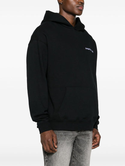 Logo cotton hoodie