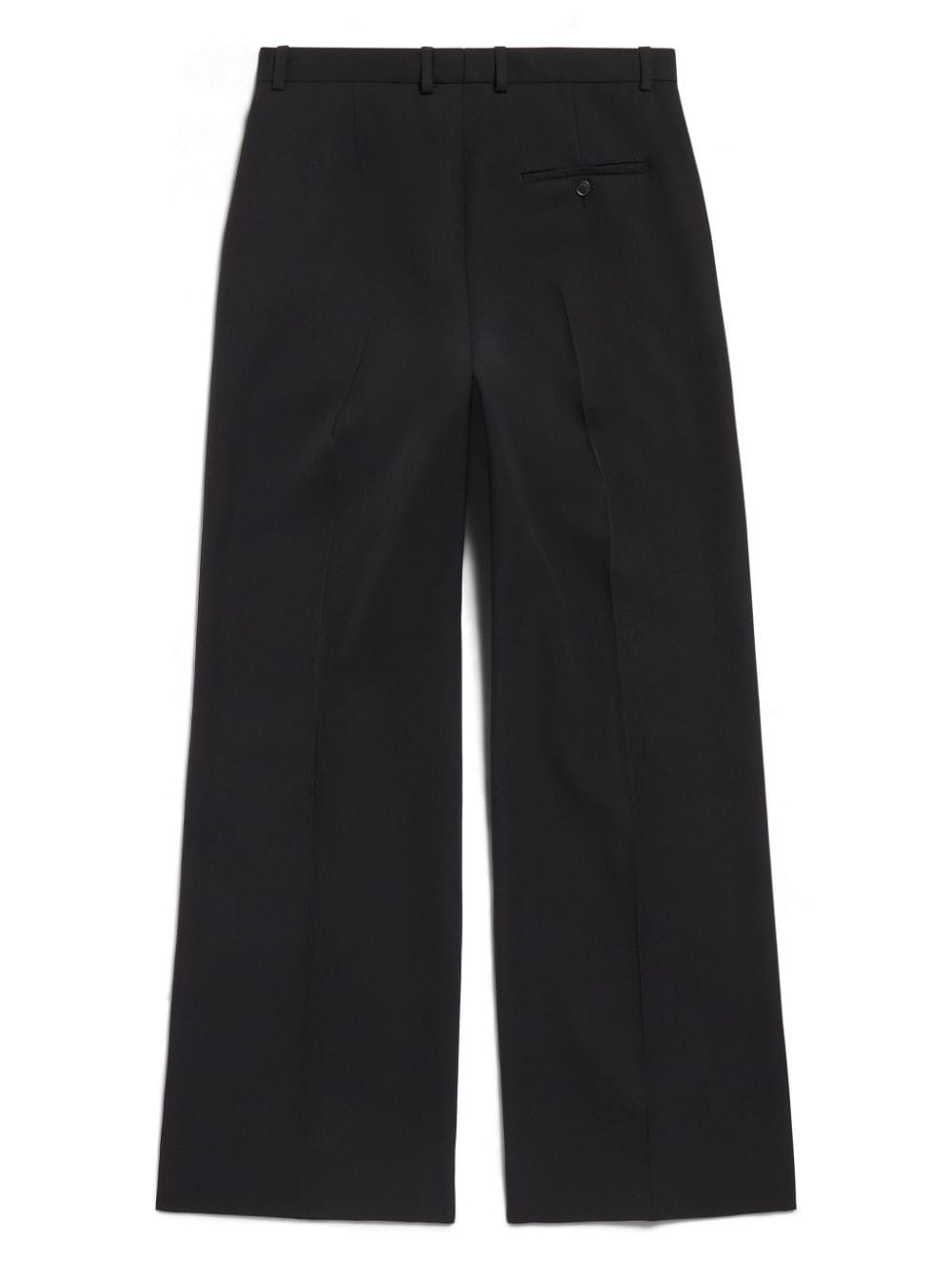 Wool regular fit trousers