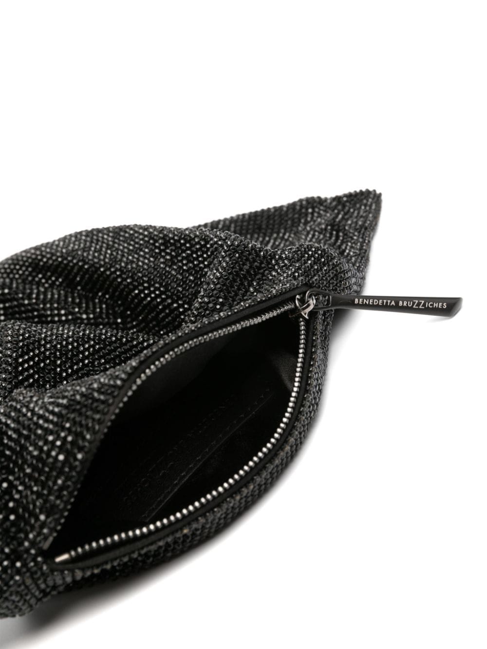 Ursolina crystal-embellished clutch bag