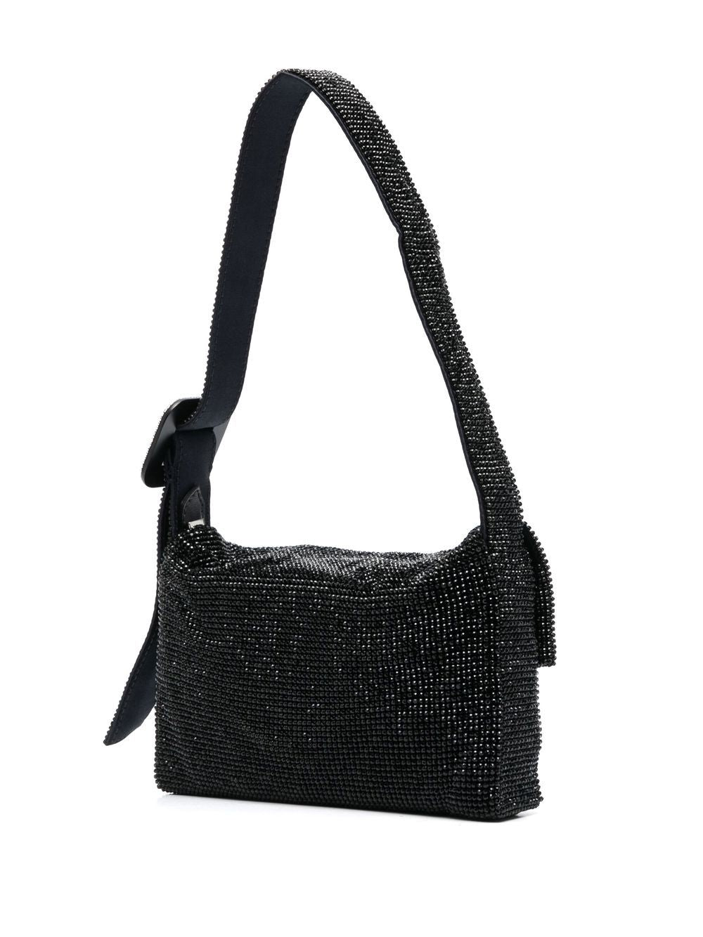 Vitty la mignon crystal-embellished mini bag