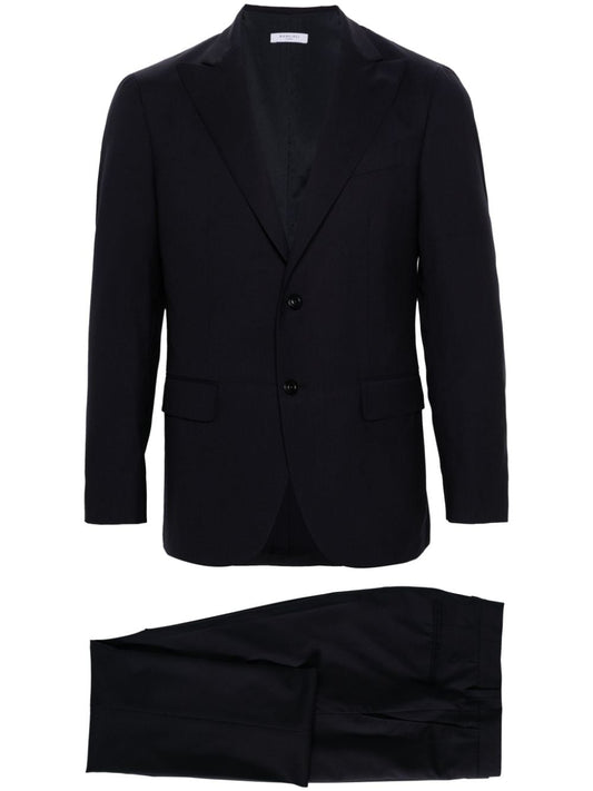 Wool single-breasted suit