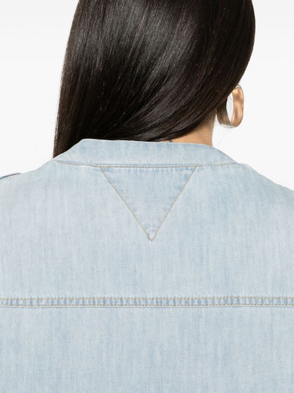 Denim cotton blouse