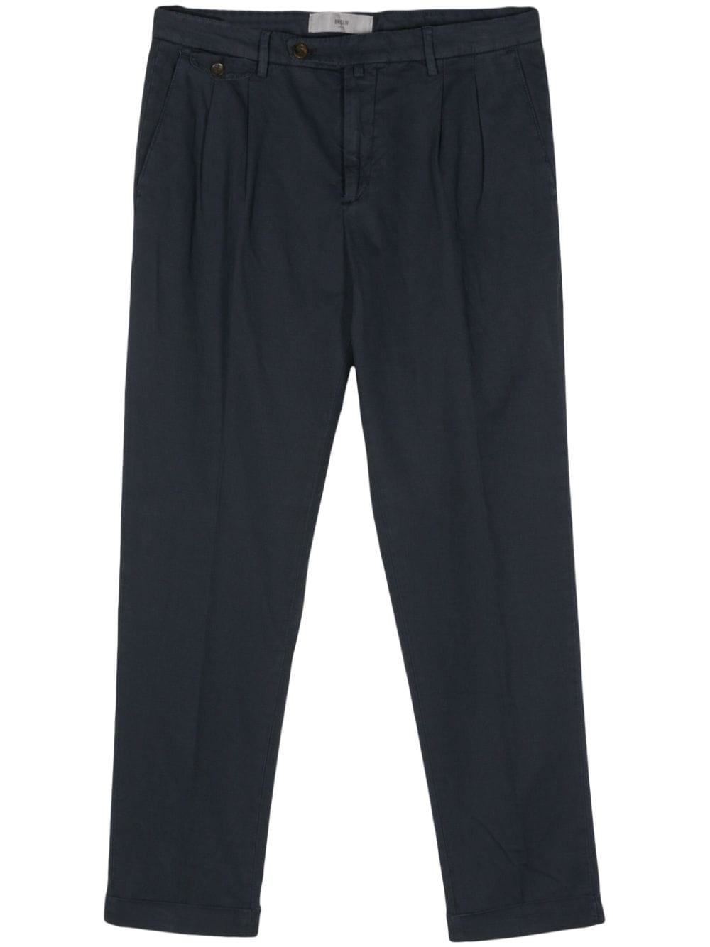 Cotton blend trousers