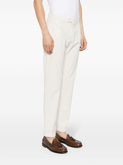 Cotton blend trousers