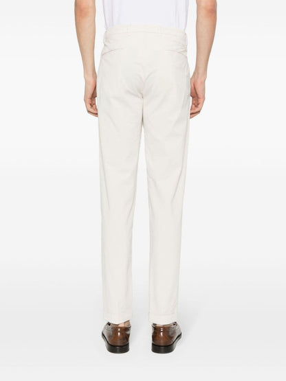 Cotton blend trousers