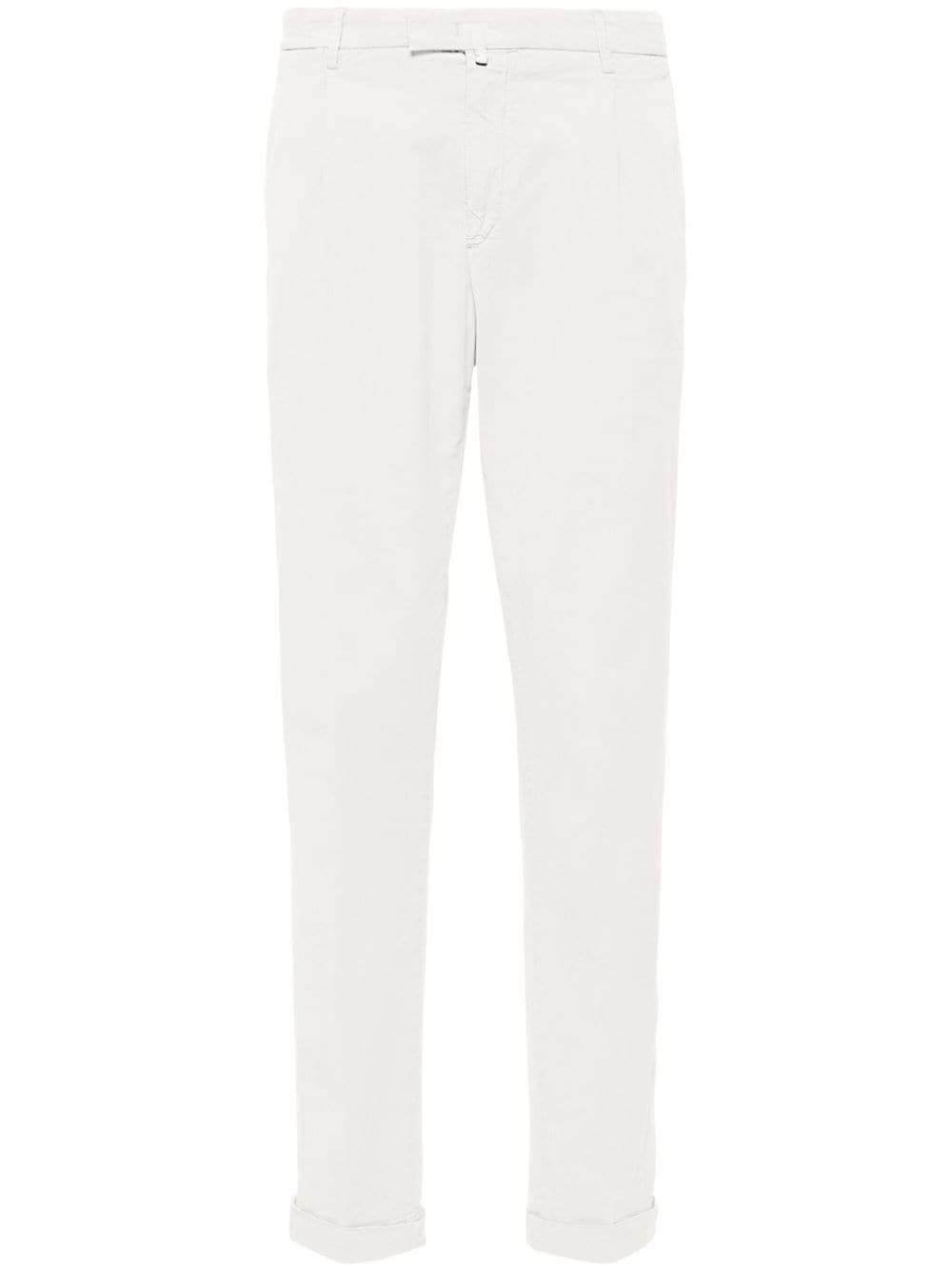 Cotton blend trousers