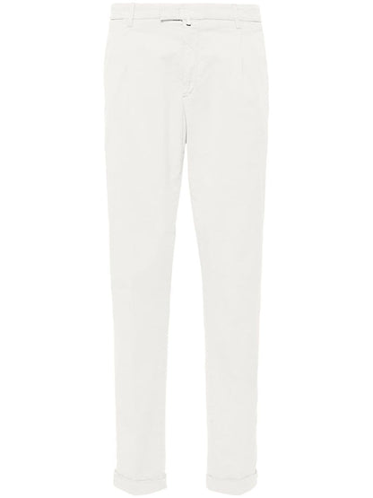 Cotton blend trousers