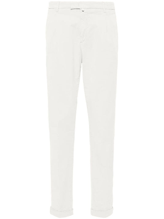 Cotton blend trousers