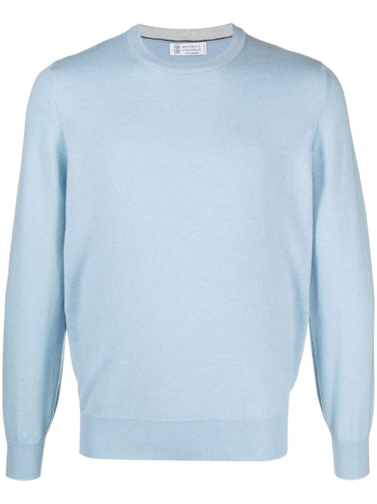 Cashmere crewneck sweater