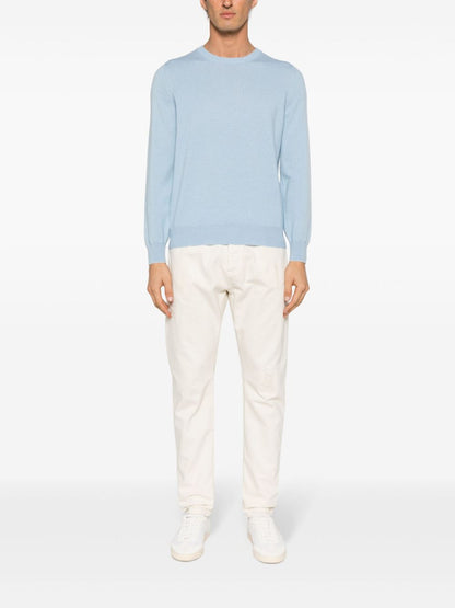 Cashmere crewneck sweater