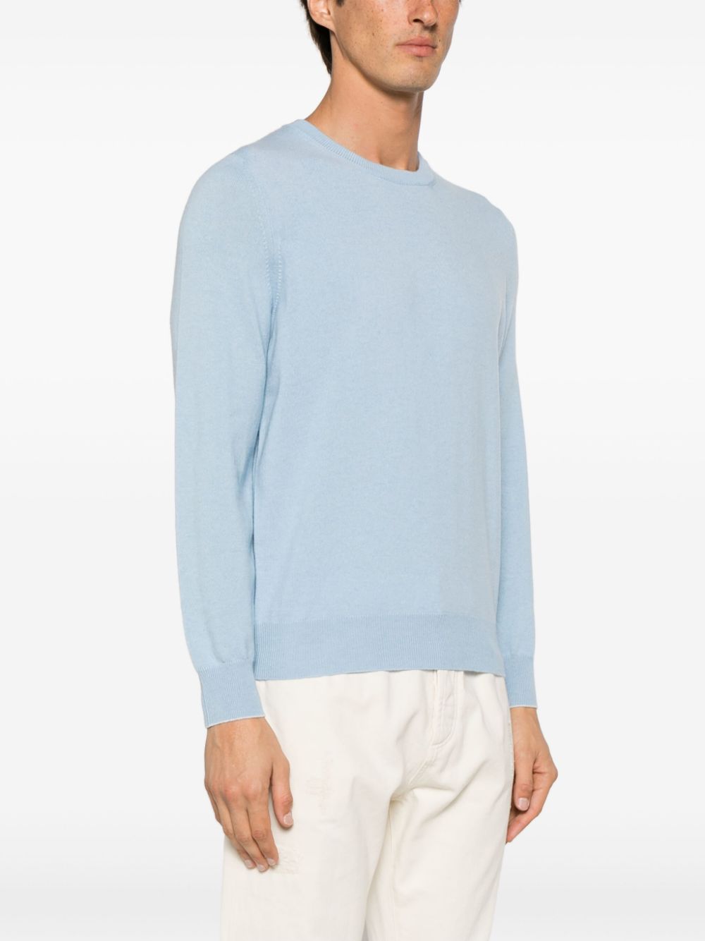 Cashmere crewneck sweater