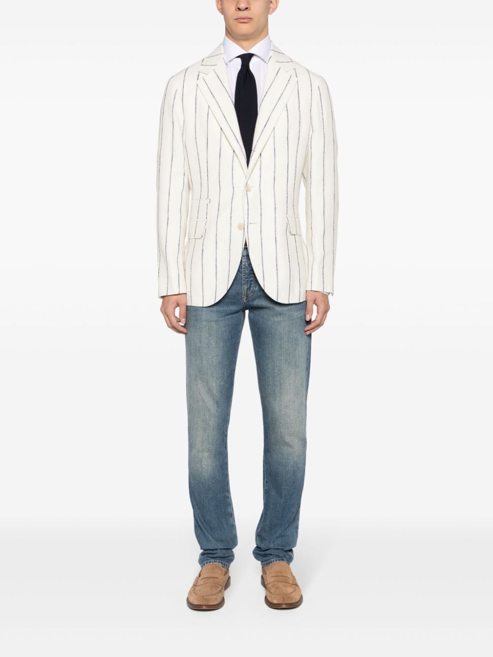 Wool and linen blenad jacket