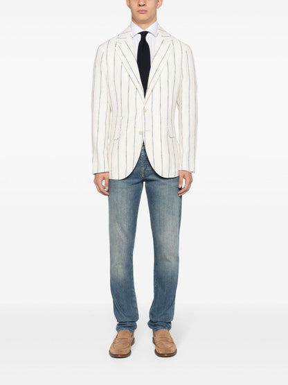 Wool and linen blenad jacket