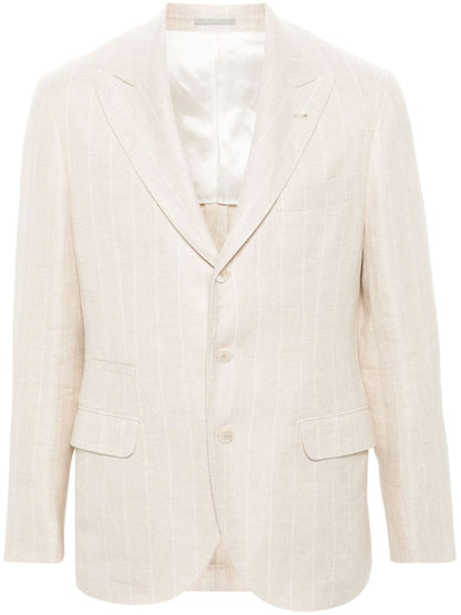 Linen suit-type jacket