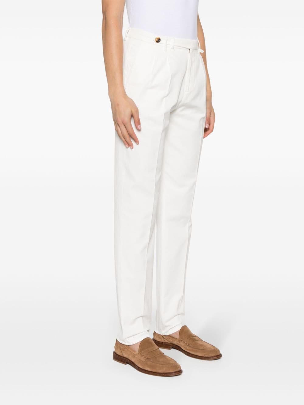 Gabardine trousers