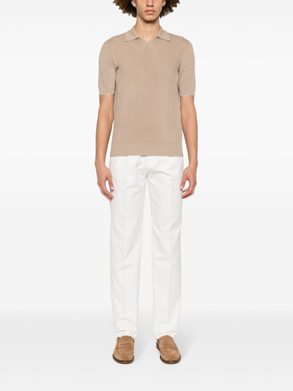 Gabardine trousers