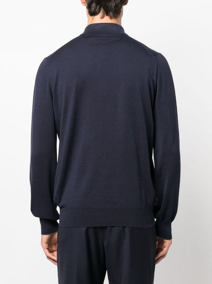 Polo neck sweater