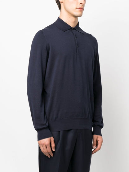 Polo neck sweater