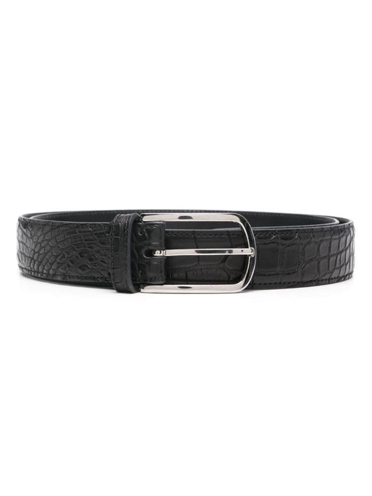 Leather belt