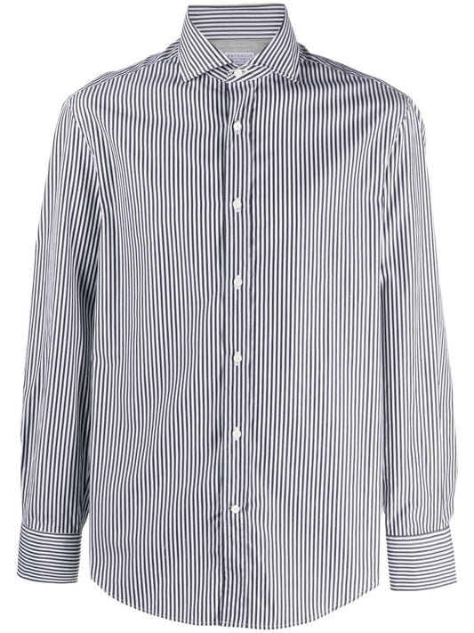 Slim fit cotton shirt