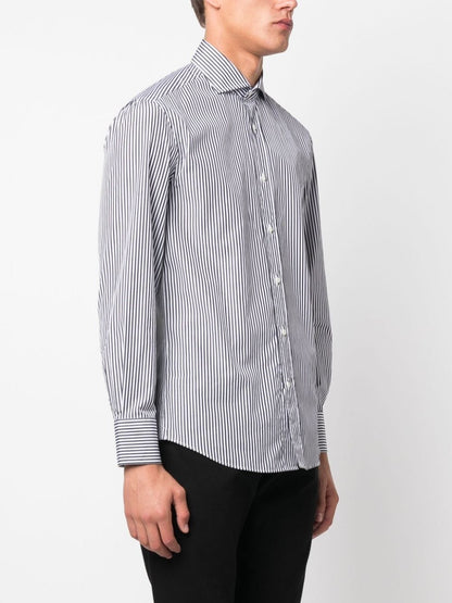 Slim fit cotton shirt