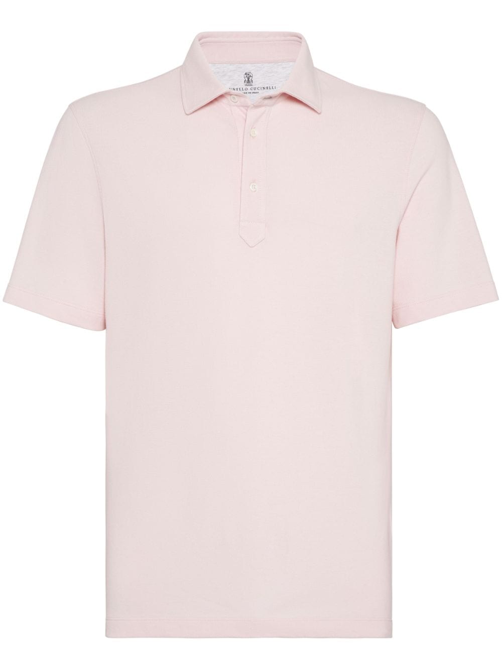 Cotton piquet polo shirt