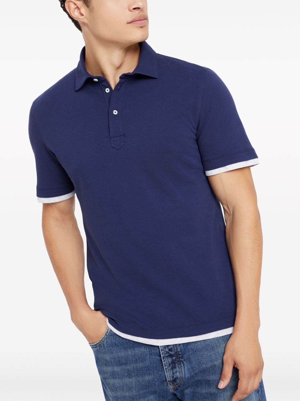 Cotton polo shirt