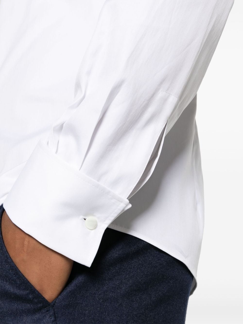 Cotton twill shirt