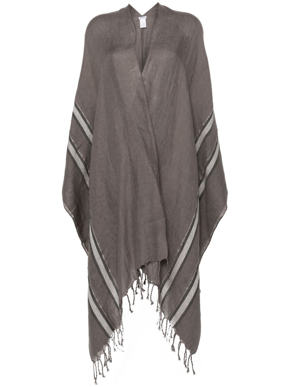 Linen poncho