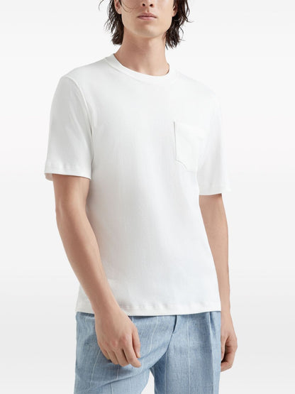 Cotton t-shrit with pocket