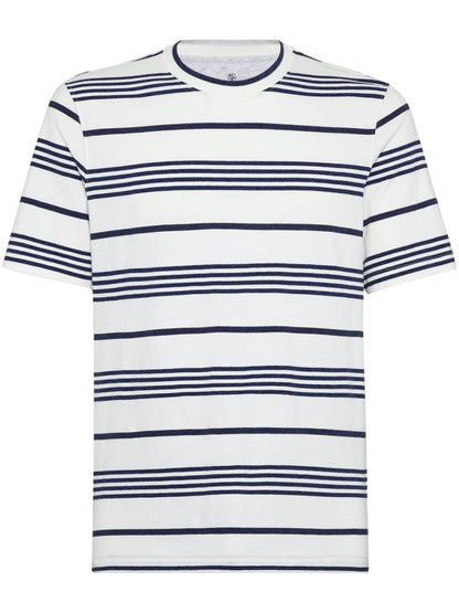 Striped jersey t-shirt