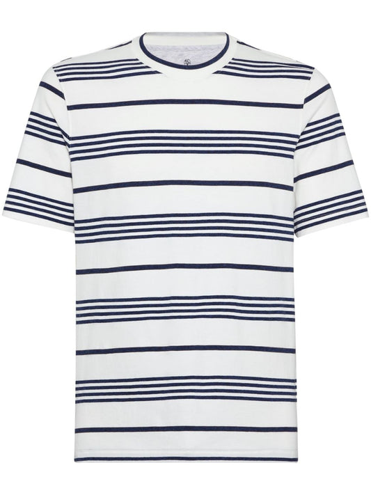 Striped jersey t-shirt